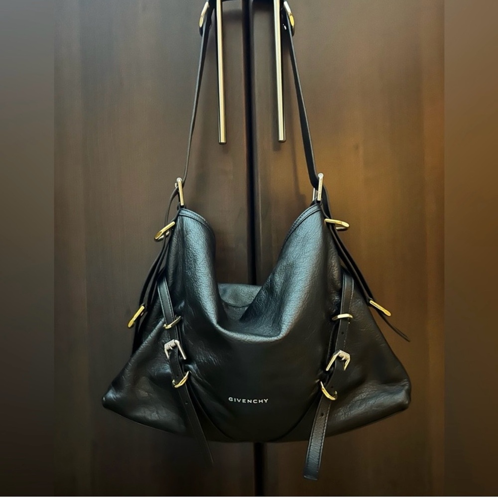 Givenchy Medium Voyou Black Leather Bag